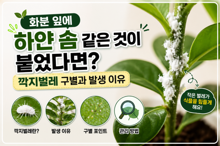 화분 깍지벌레