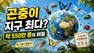 곤충이 지구 최다?